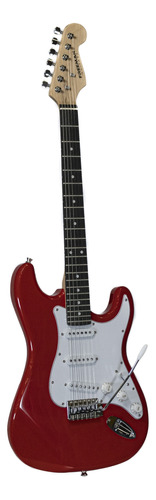 Guitarra Electrica Stratocaster Freeman Roja