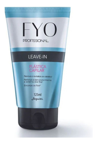 Leave-in Fyo Profissional Plástica Capilar 125 Ml - Jequiti