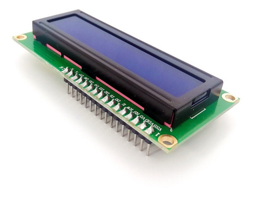 Display Lcd 16x2, 1602a Para Arduino, Con Pines Soladados