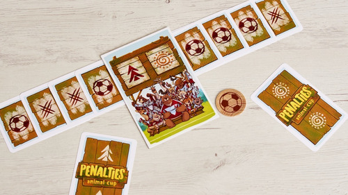 Penalties Animal Cup - Juego De Mesa En Español