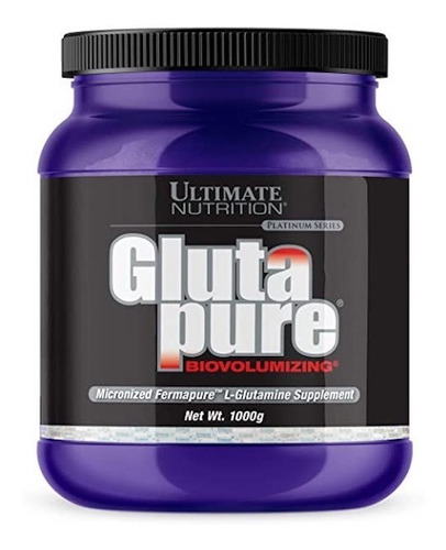 Glutamina Glutapure Ultimate Nutrition Usa 1kg Envios