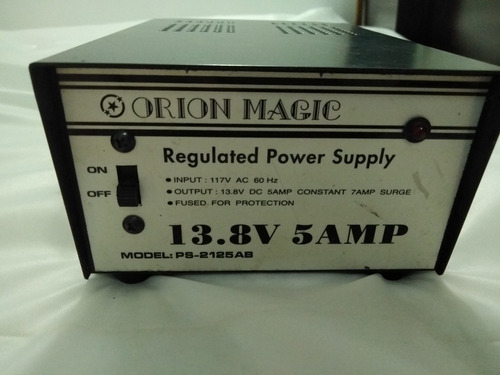 Fuente De Poder 13.8v 5amp