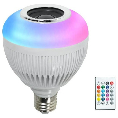 Foco Led Musical Multicolor Parlante Smart Control Bluetooth