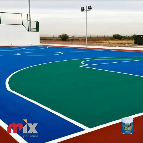 Pintura Tersuave Para Piso Deportivo Tersport X 20 Lt - Mix
