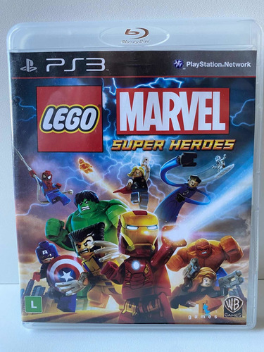 Lego Marvel Super Heroes Ps3 Usado ( Física )