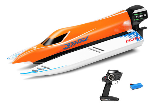 Lancha Rápida Wltoys Wl915-a Rc, 2,4 G, 2 Canales, 45 Km/h