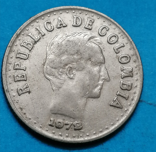 Colombia Moneda 20 Centavos 1972