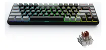 Comprar Teclado Mecánico 60% Rgb Teclado Para Juegos Profesional Teclado Black-brown Switch Idioma Inglés Us