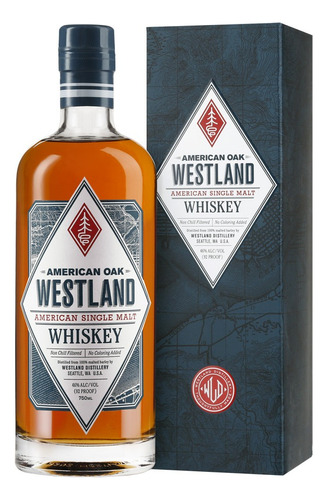 Whisky Westland American Single Malt 46% 700 Ml