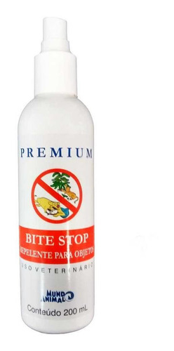 Repelente Premium Bite Stop 200ml Mundo Animal