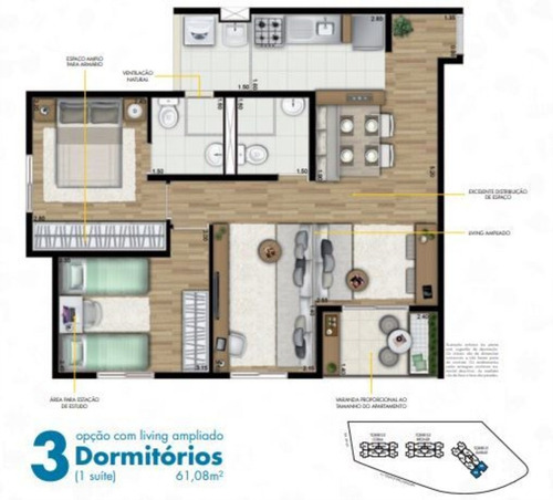 Imagem 14 de 15 de Apartamento - Ap05111 - 68433551