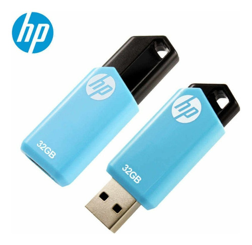 Pendrive Hp V150w 32gb Usb 2.0 Retractil