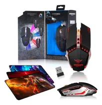Comprar Mouse Inalambrico Ranger Mic 6 Botones 1600 Dpi + Pad