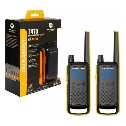  Radios De Comunicación Walkie Talkie Motorola T470 56km