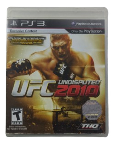 Jogo Ufc Undisputed 2010 Ps3 Original