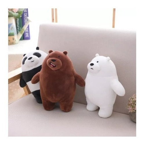 panda polar y pardo peluches