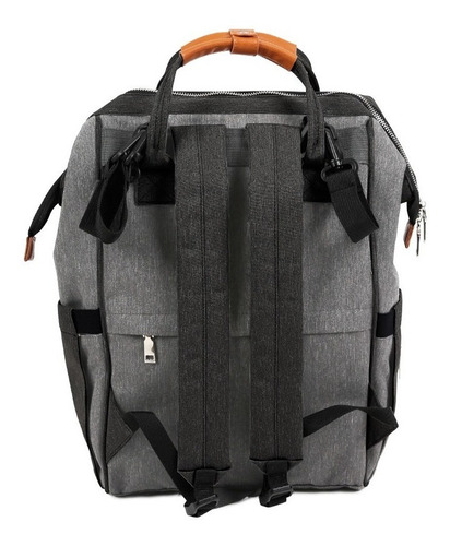 Mochila Maternal Carestino Milán Gris Cambiador Completo