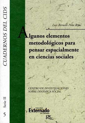 Libro Algunos Elementos Metodólicos Para Pensar Especialmen