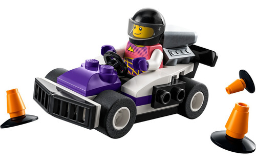 Lego City  Auto Karting Go-kart Racer Deportivo 39 Pzs 30589