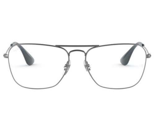 Montura de anteojos Ray Ban RB3610v 2502 58, color azul plateado