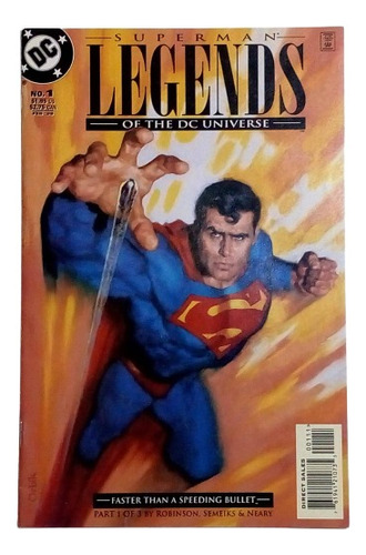 Comic Superman Legends Of The Dc Universe #1, Ingles