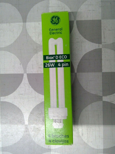 General Electric F26dbx/841/eco4p 26w 4100k 4 Pin Cfl Bu Bby