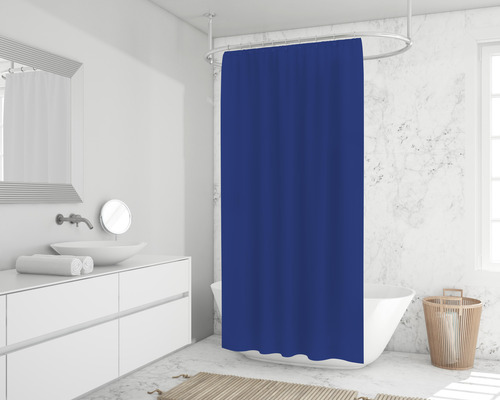 Cortina Para Baño 1.40 X 1.80 Colores Lisos 1 Pieza