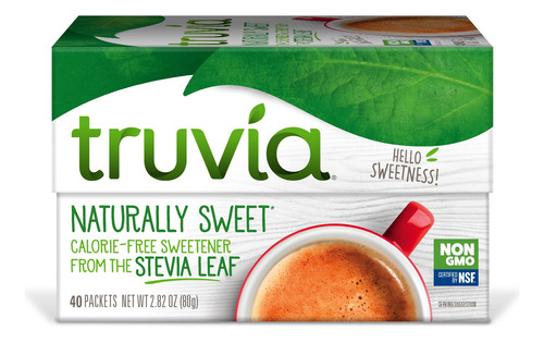 Truvia Paquetes De Edulcorantes Naturales De Stevia, 2.82 On