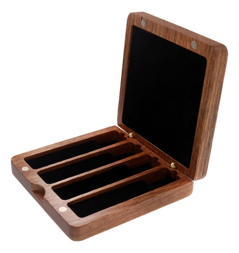 Estuche De Madera Para Lengüetas De Saxofón, Caja De Almacen