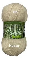 Comprar Estambre Panda Bambu 100 Grs 25% Fibra De Bambu 75% Lana Color 3119 Hueso