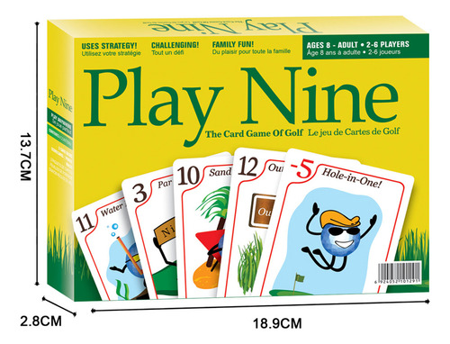 Play Nine: El Juego De Cartas Familiar Con La Mejor Estrateg