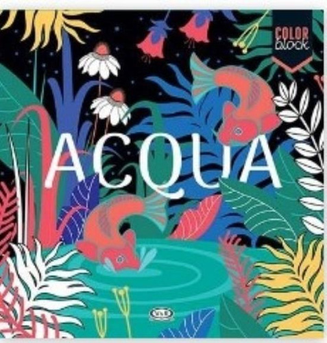 Color Block - Acqua, de Melillo, Carla. Editorial V&R, tapa tapa blanda en español, 2018