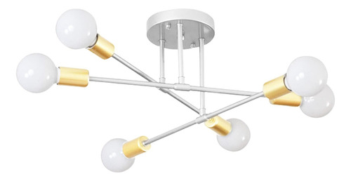 Lámpara De Techo Moderna 6 Luz E27/e26 Lampara Colgantes