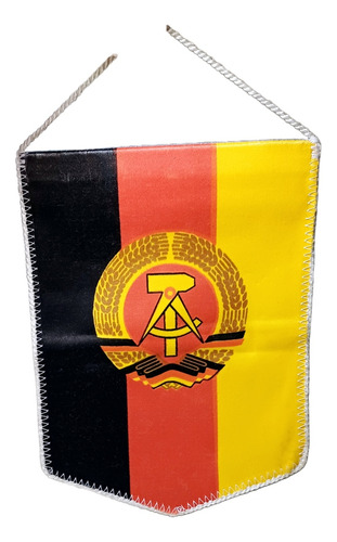 Banderín Fútbol Alemán Años 80 República Democrática Alemana