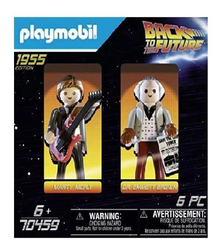 Muñecos Playmobil 2 Figure Set Marty & Doc Brown