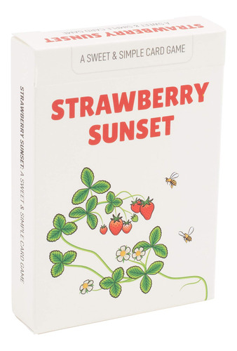 Stellar Factory Strawberry Sunset: Un Juego De Cartas Dulce.