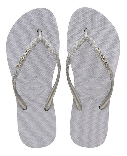 Ojotas Havaianas Slim Flatform Shine Mujer Originales