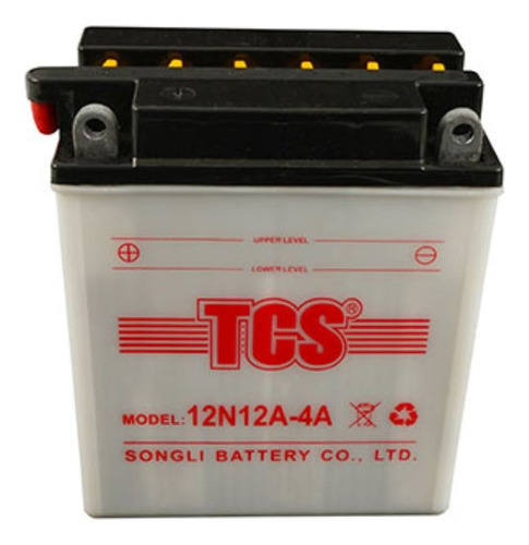 Yb12al-a---12n12a-4a (+ -) Bateria Moto L134 A81 Alt 160cm