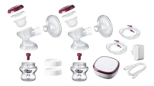 Extractor De Leche Materna Eléctrico Doble Tommee Tippee