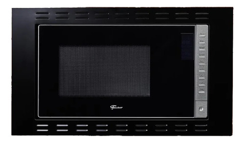 Micro-ondas de embutir Fischer Fit Line 25L preto 900W 127V