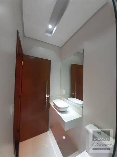 Imagem 3 de 30 de Sobrado Com 4 Dormitórios À Venda, 395 M² Por R$ 2.200.000 - Alphaville Nova Esplanada I - Votorantim/sp, Próximo Ao Shopping Iguatemi. - So0173