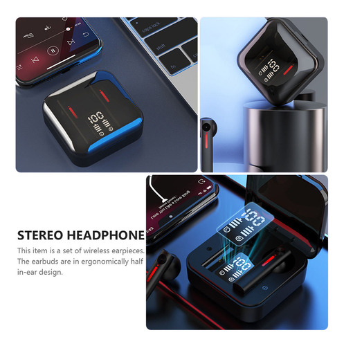1 Juego De Auriculares Inalámbricos, Cómodos Auriculares Sem