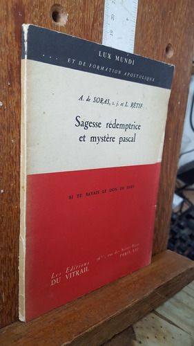 Livro Sagasse Rédemptrice Et Mystere Pascal
