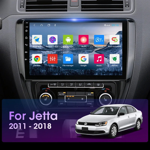 Radio Multimedia Android Jetta A6 2011-2018 + Regalos