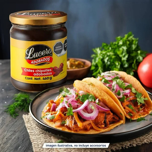 Chiles Chipotles Adobados Lucero 460gr