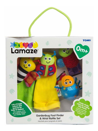 Muñequeras Sonajero Pack Obsequio Lamaze - Bebés Y Niños