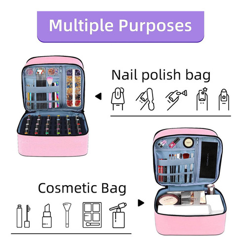 Nuevo Bolsa De Esmalte De Uñas, Organizadores De Uñas