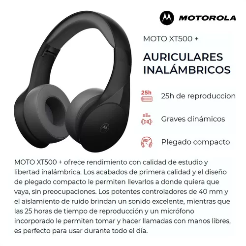 Platino - Motorola nos ofrece los auriculares bluetooth perfectos