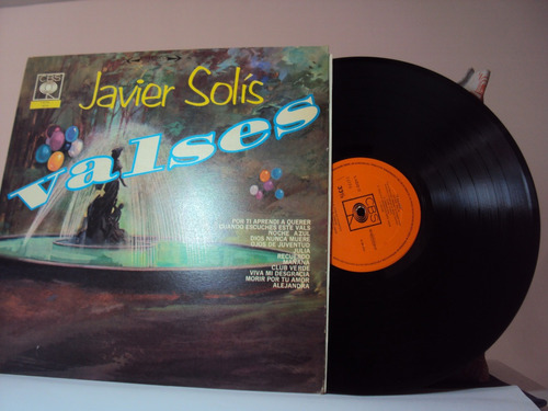 Vinilo Lp 161 Javier Solis Valses