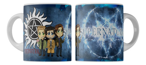 Taza De Cerámica Supernatural